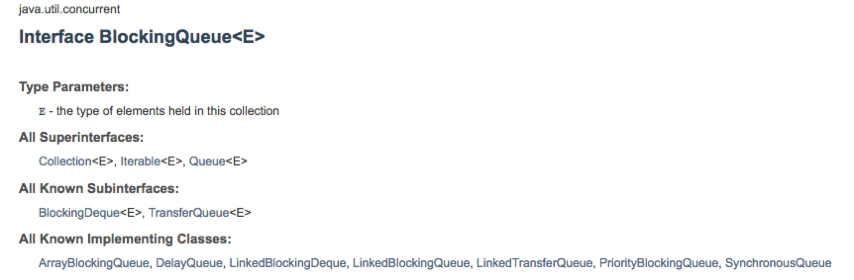BlockingQueue